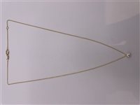 Collana Donna Punto Luce Diamante Taglio Brillante in Oro Diamante SON GIR Soma Gioielli OG/BR0.16